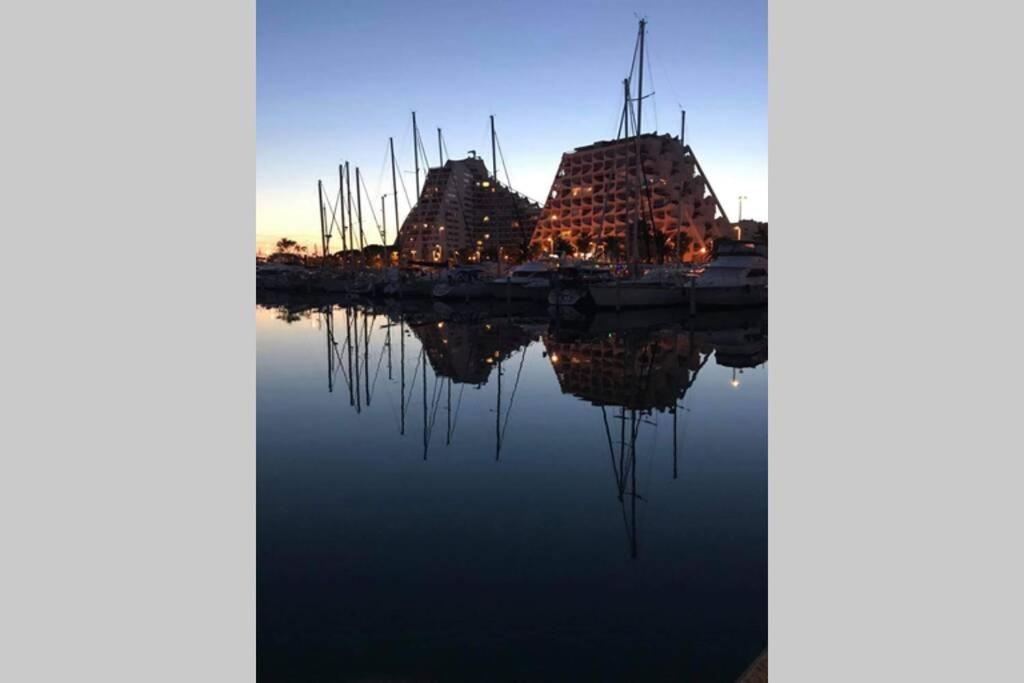Vue Imprenable Sur Le Port, Proche Plages ! Lägenhet La Grande Motte Exteriör bild