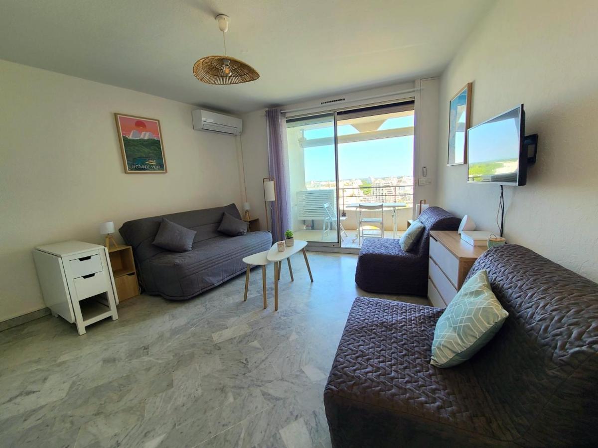 Vue Imprenable Sur Le Port, Proche Plages ! Lägenhet La Grande Motte Exteriör bild